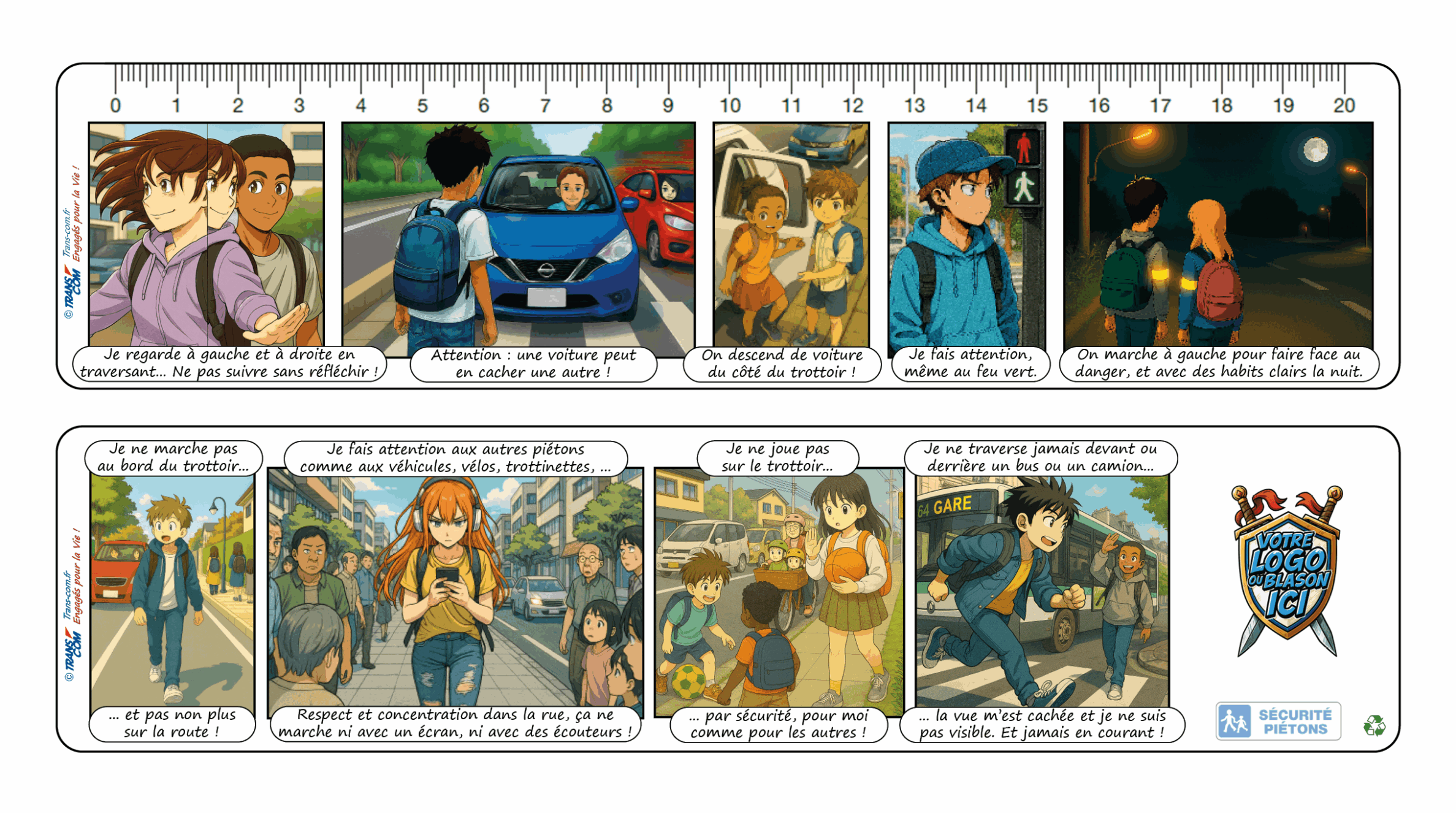 4 Piéton Manga