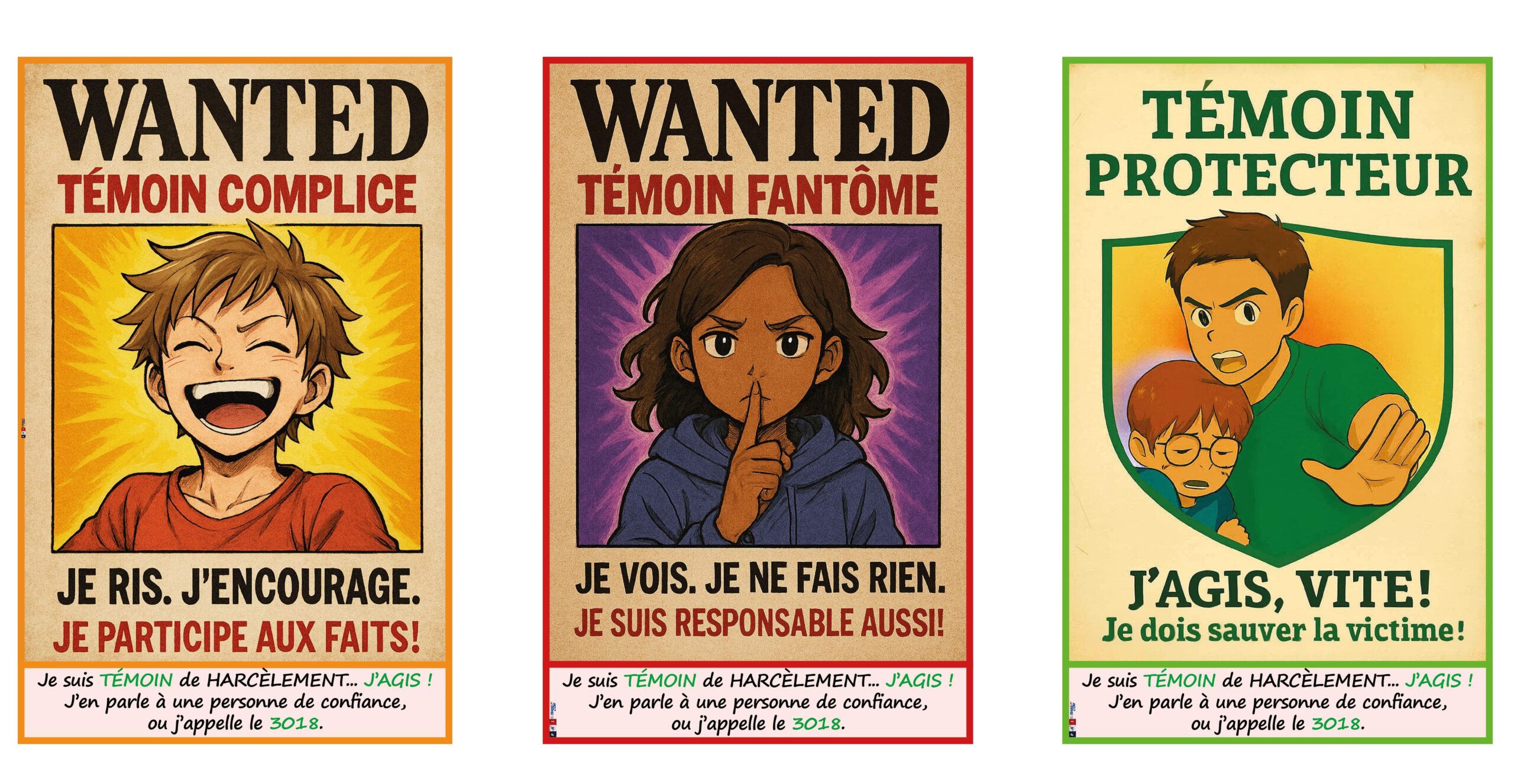 1 Les trois témoins