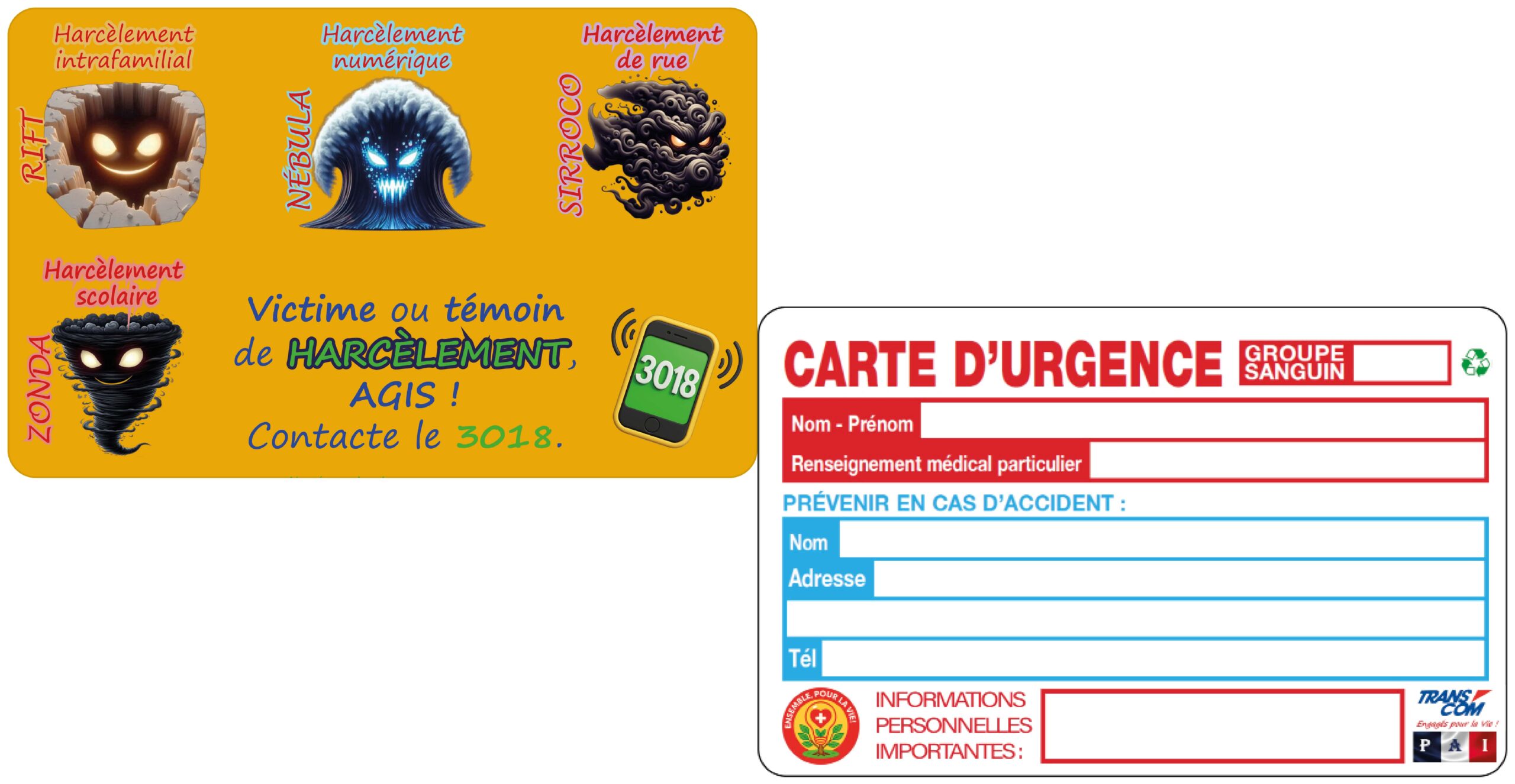 1 Les harcèlements