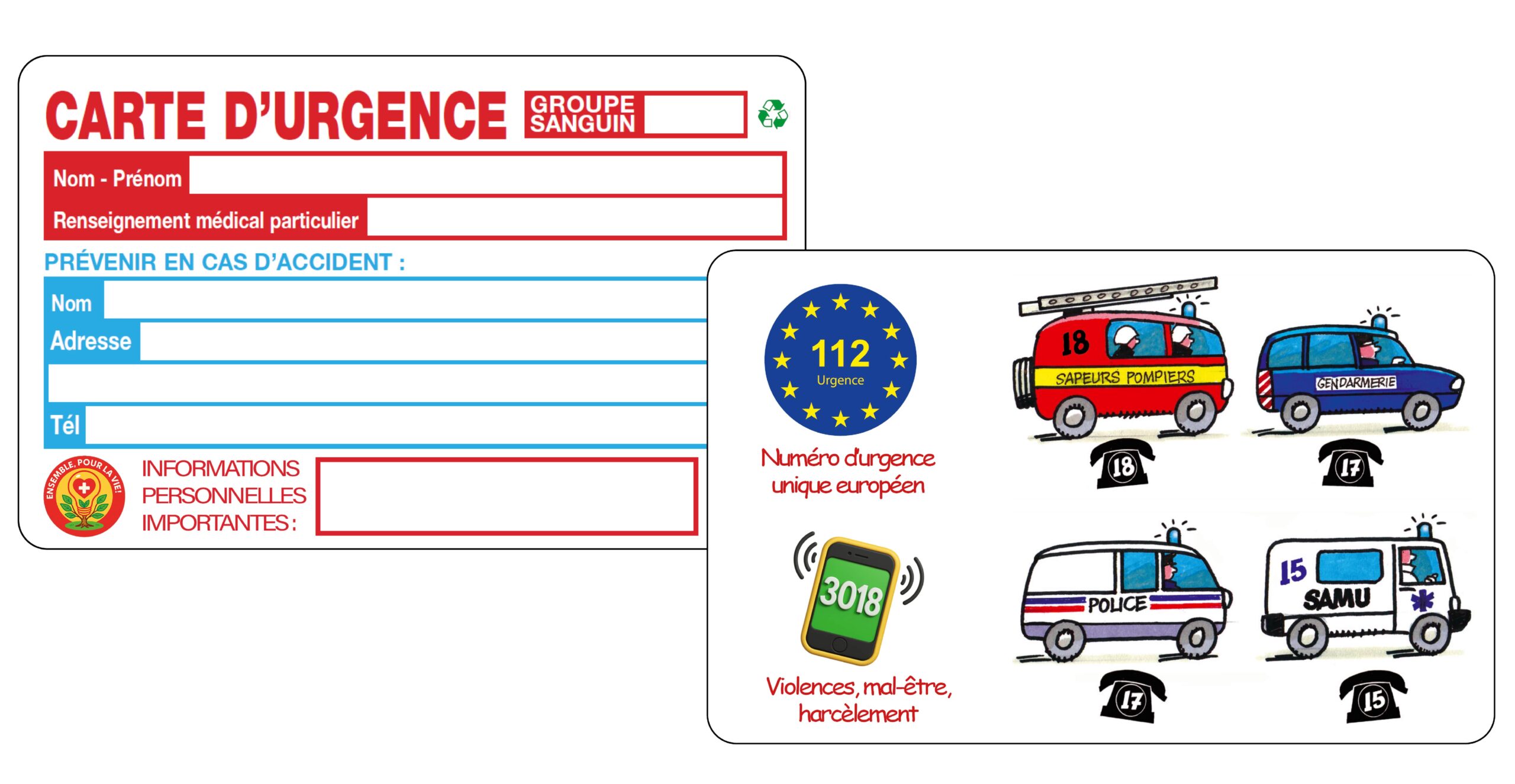 2 Numéros d'urgence